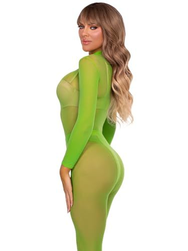 Green Snap crotch bodysuit