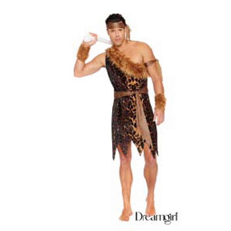 Caveman with Faux fur trim