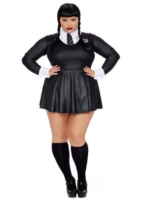 Gothic Schoolgirl plus