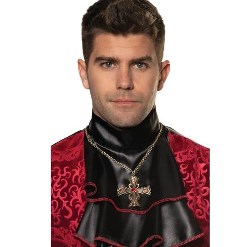 Vampire Cross Necklace