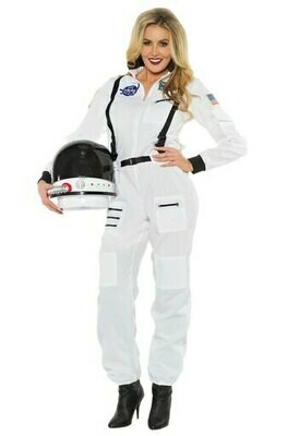 Astronaut White Women's Costume