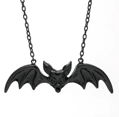 Vampire bat necklace