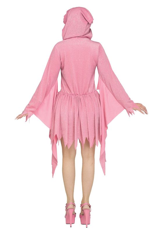 Ghost face pink glitter