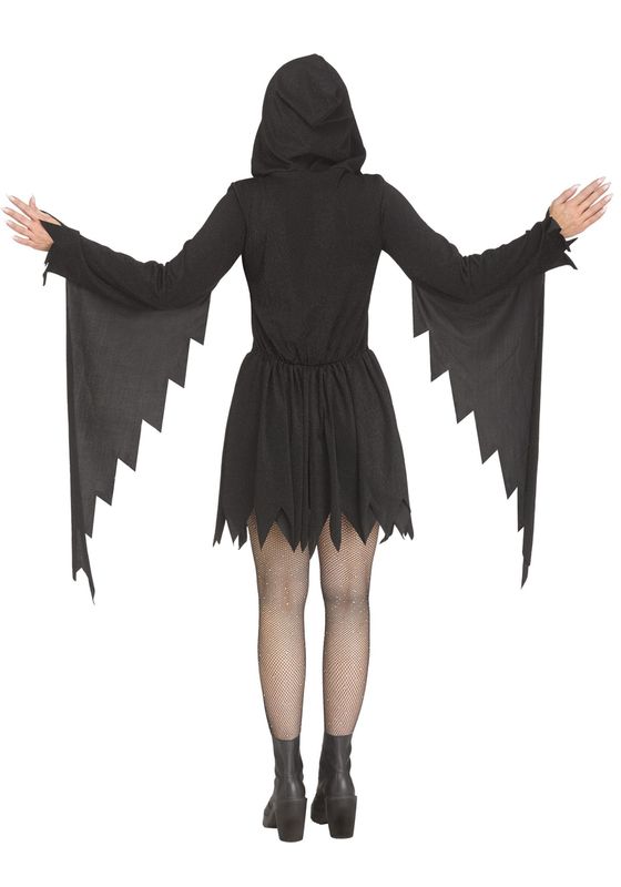 Ghost face hooded black sequence