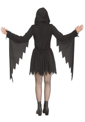 Ghost face hooded black sequence