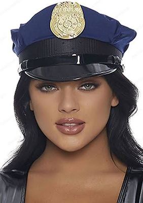 Police hat blue forplay