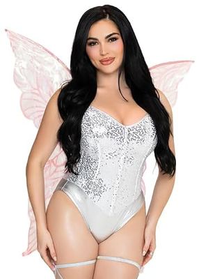 Iridescent strapless fairy wings