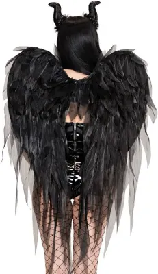 Dark Enchantress Chiffon wings and Horns