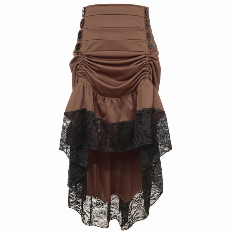 Steampunk Gothic Lace Skirt