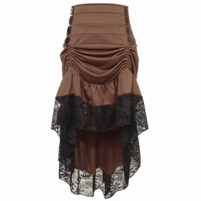 Steampunk Gothic Lace Skirt