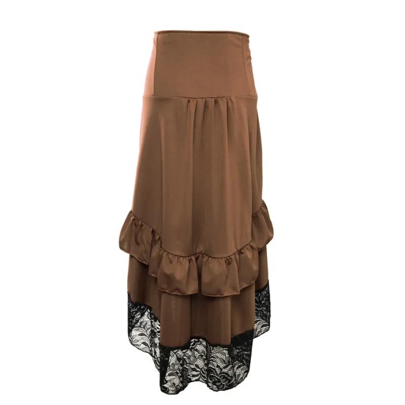 Steampunk Gothic Lace Skirt