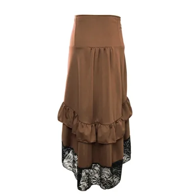 Steampunk Gothic Lace Skirt