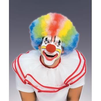 rainbow clown wig