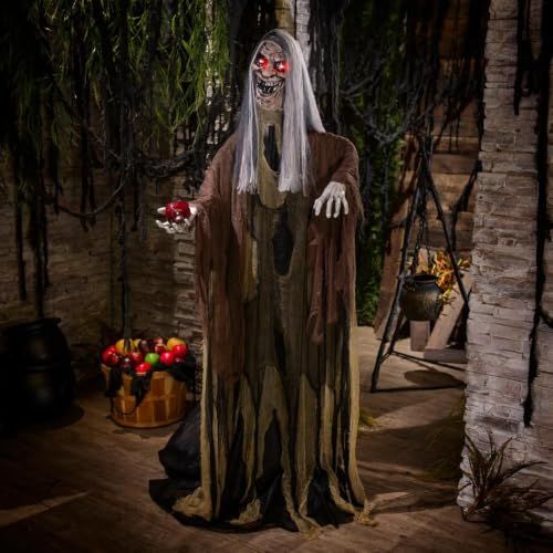 Standing Body Turning Witch  6ft ATC00326