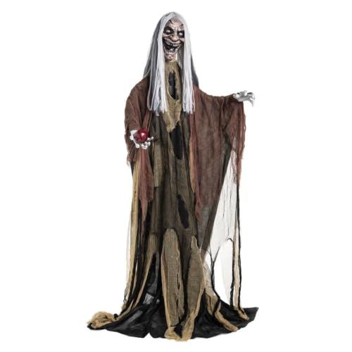 Standing Body Turning Witch  6ft ATC00326