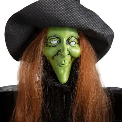 23" Hanging Green Witch  ATC00345