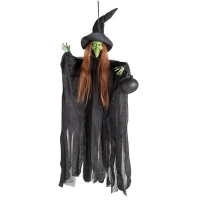 23" Hanging Green Witch  ATC00345