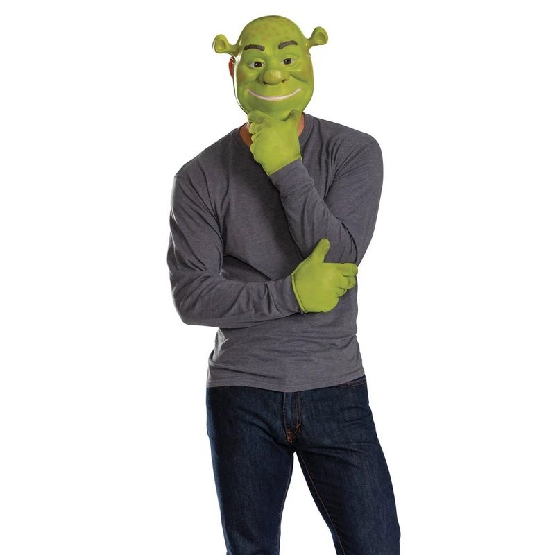 Shrek Mask with gloves