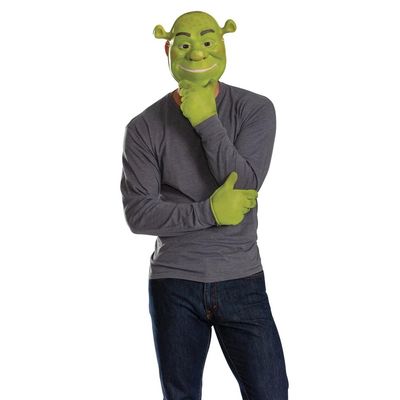 Shrek Mask with gloves