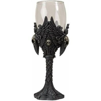 Raven Wine Goblet