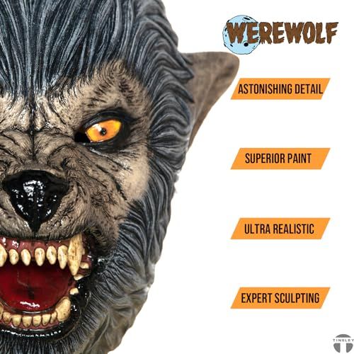 Werewolf Latex Mask