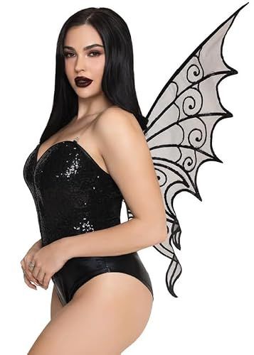 Glitter Strapless Pixie Wings