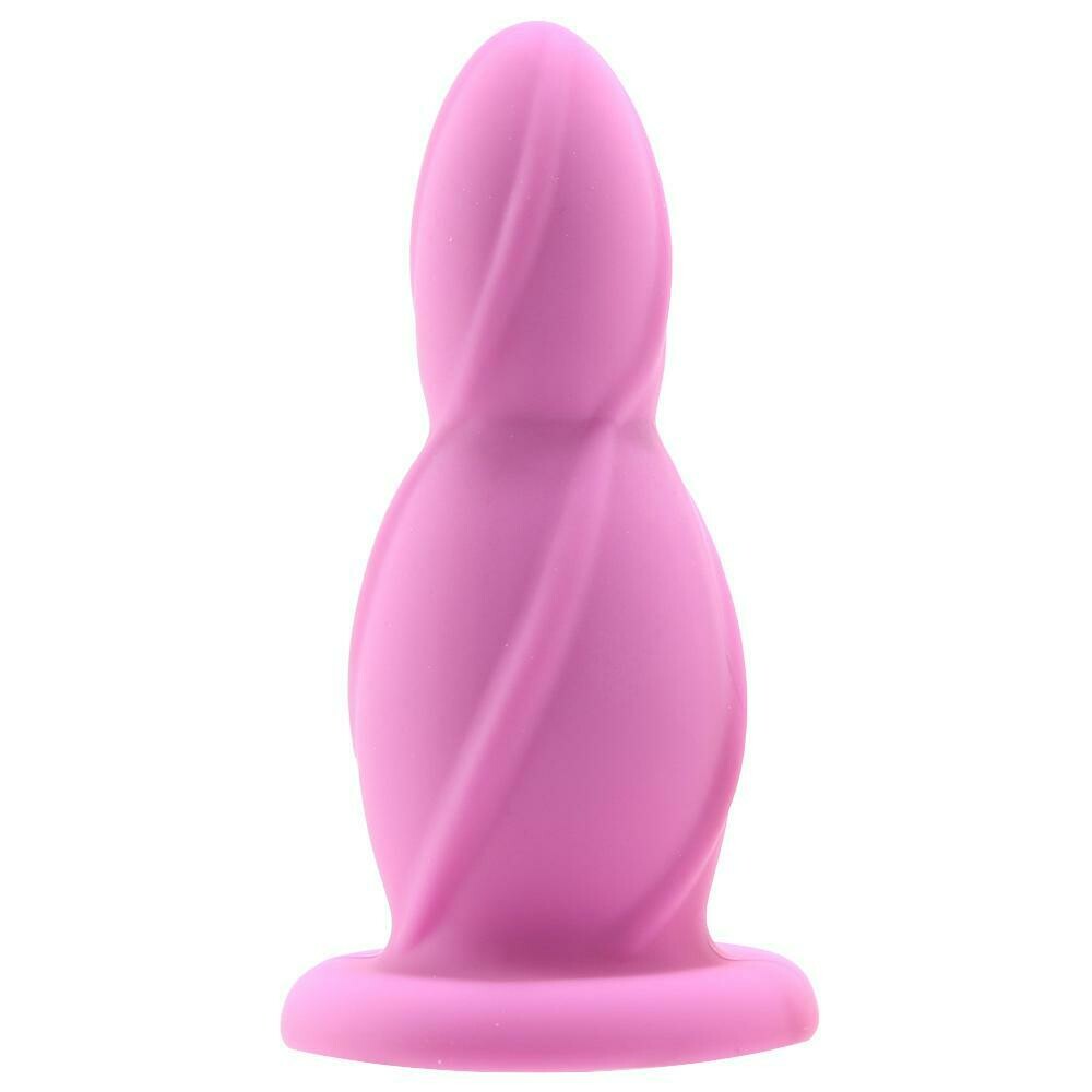 Small Silicone Butt Plug in Pink