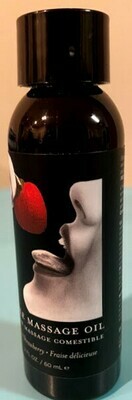 Edible Massage Oil - Strawberry🍓(VEGAN FRIENDLY)