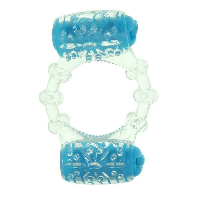 Quickie Two-O Double Pleasure Cock Ring
