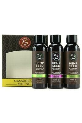Hempseed Massage Oil Gift Set