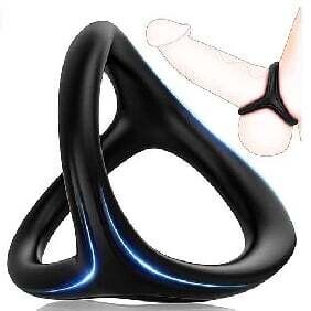 3-in-1 Ultra Soft Cock Ring