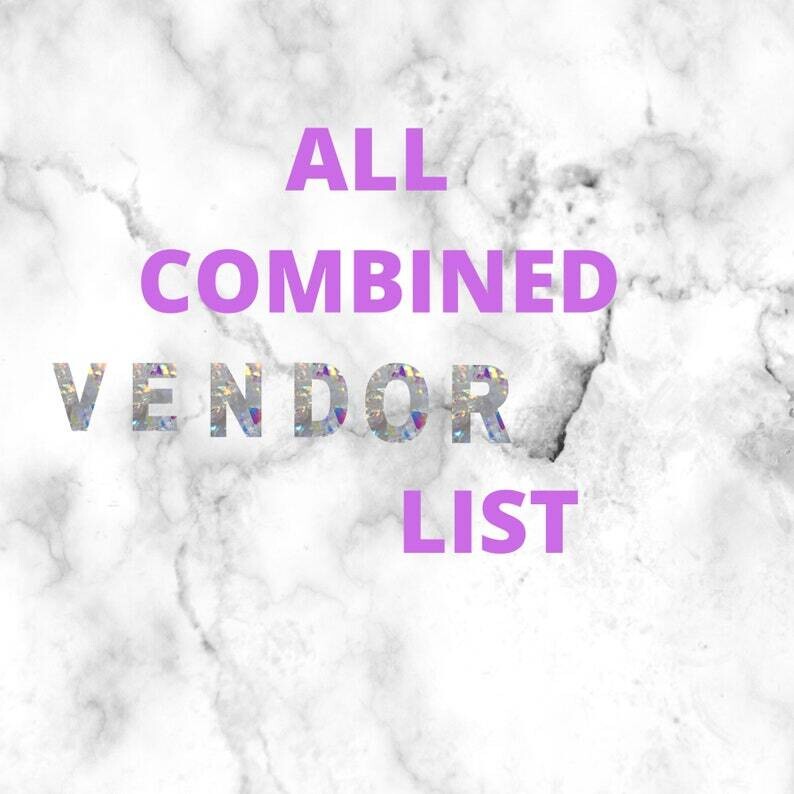 Vendor List
