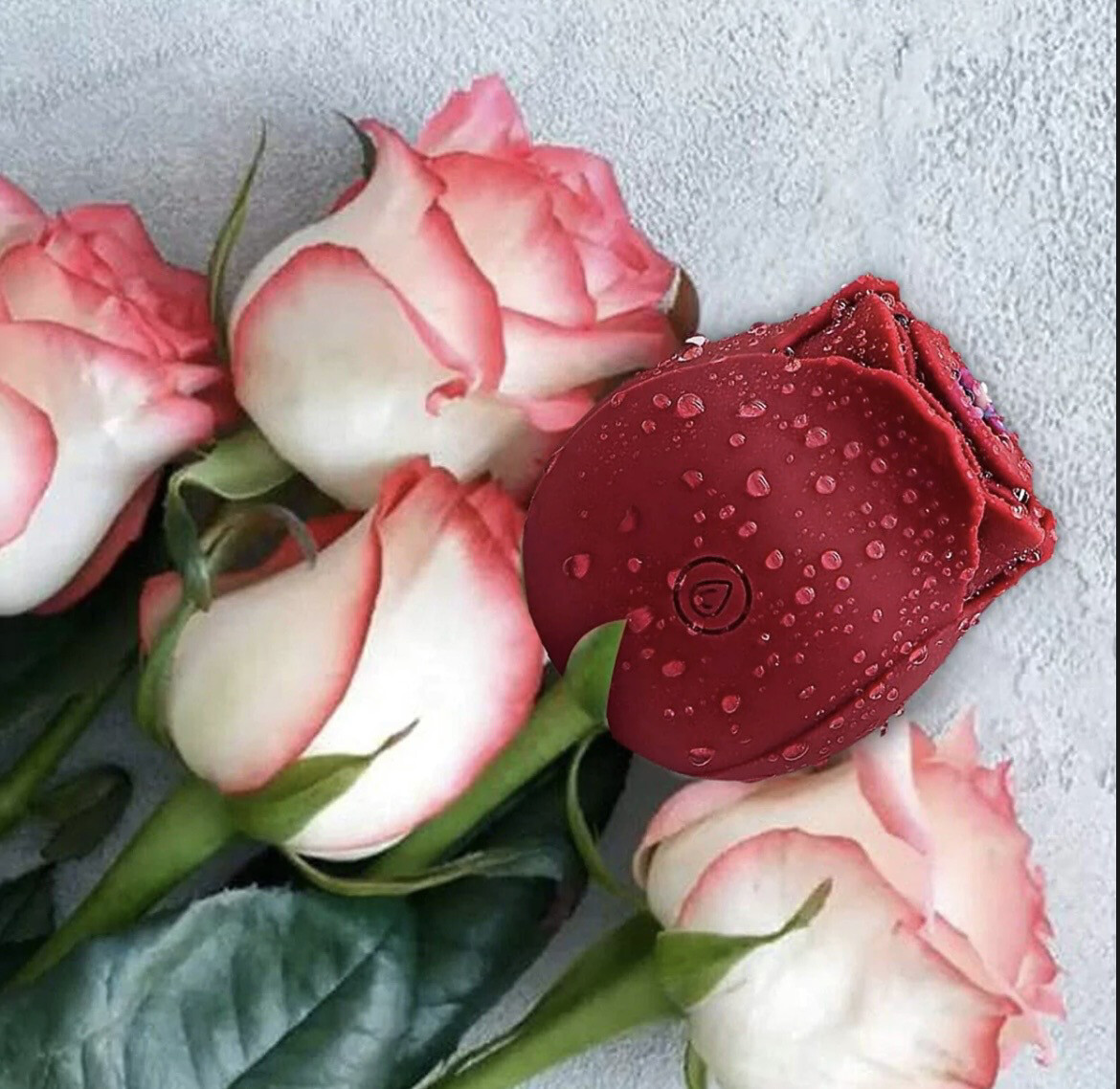 Vibrating Rose, Colors: Red