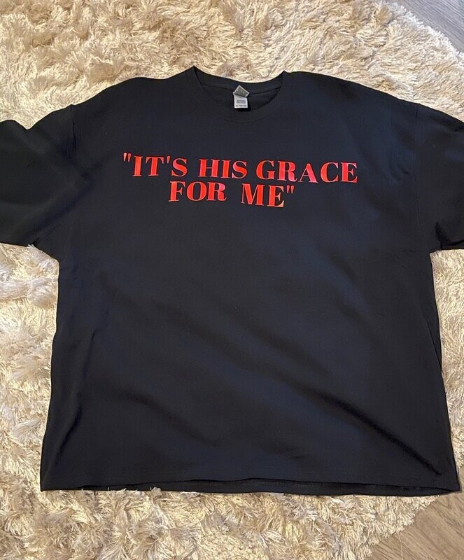 "It's his grace for me"