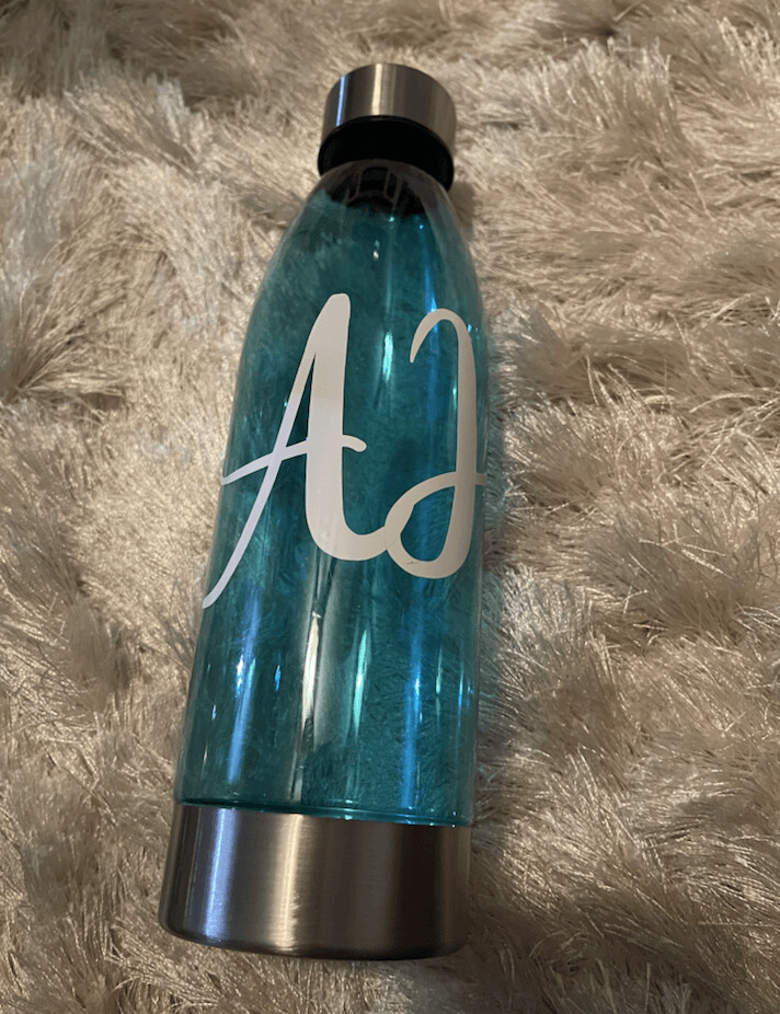 Teal waterbottle