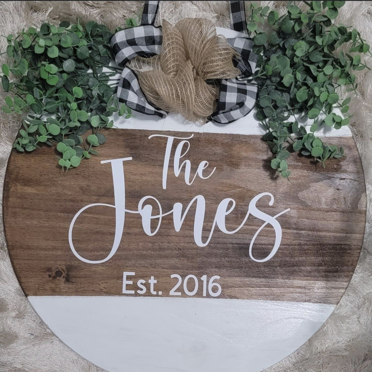 Personalized Wood Hanger