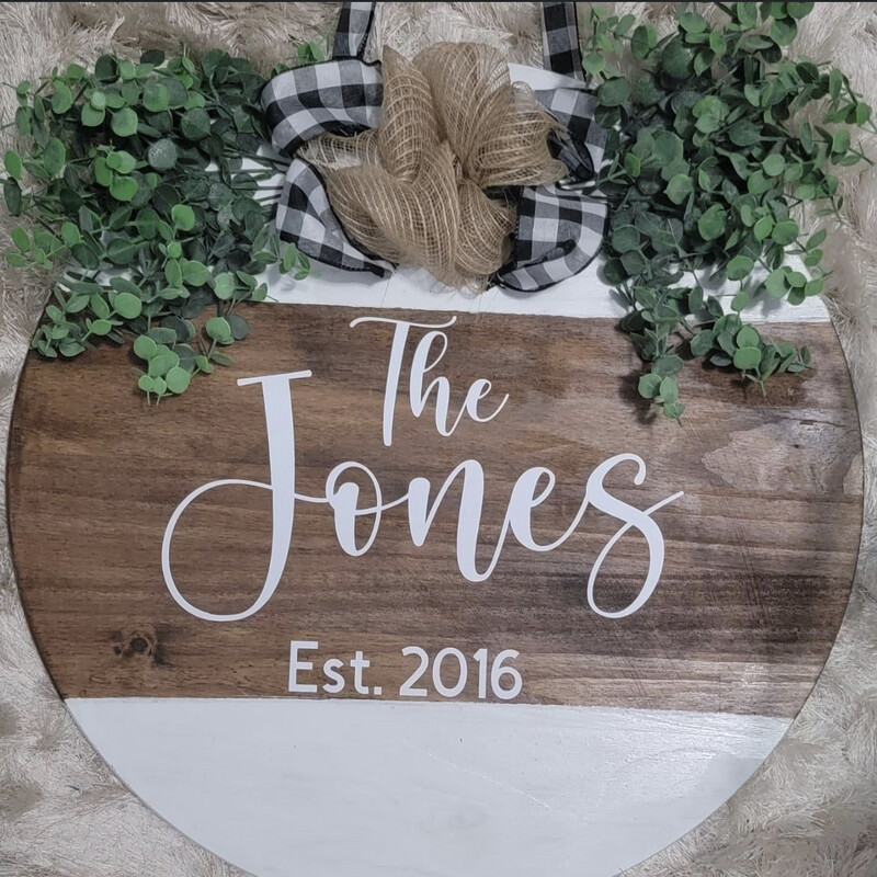 Personalized Wood Hanger