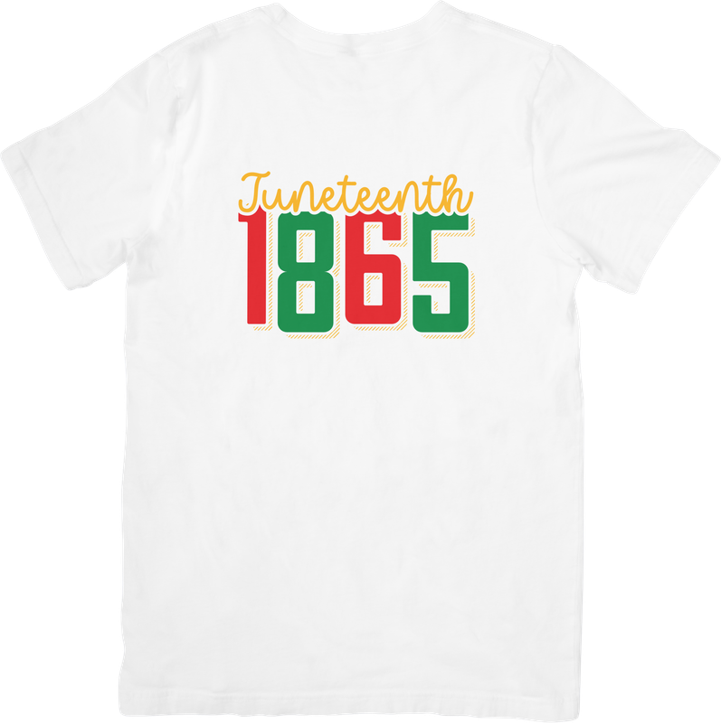 Juneteenth 1865 cursive
