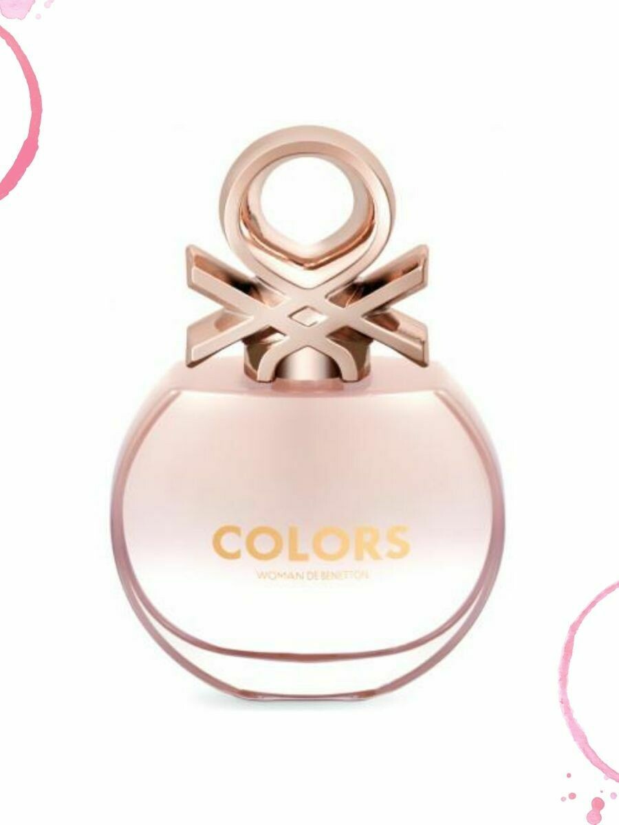 BENETTON COLORS WOMAN ROSE EDT (TESTER)