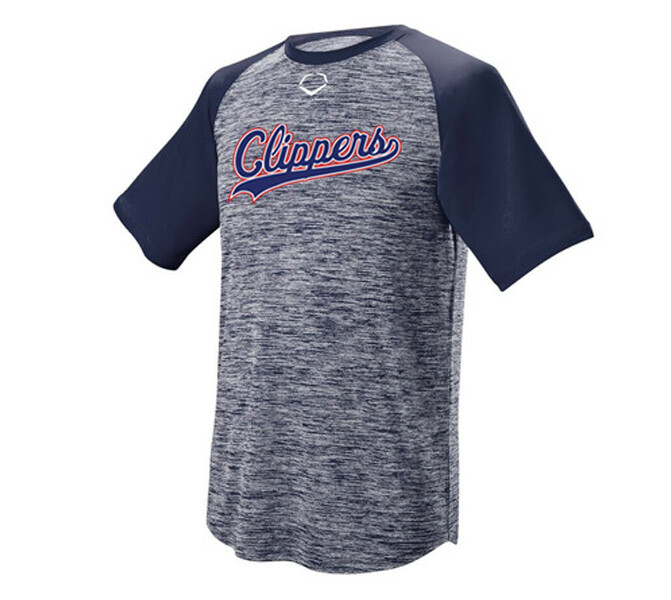 Clippers Evoshield heather Pullover Tee