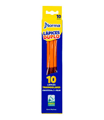 Lapiz Triangular Negro Norma