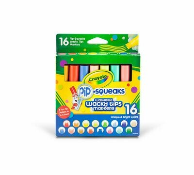 Marcadores Lavables CRAYOLA X 16 Pip-Squeaks