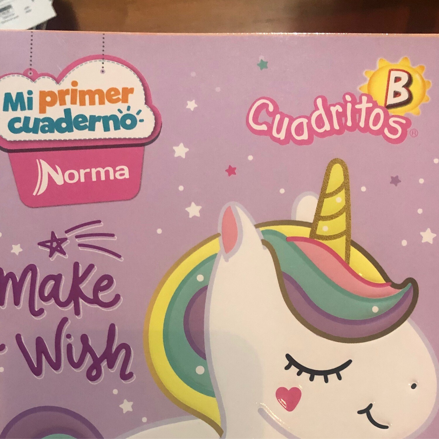 Mi Primer Cuaderno B Cuadros Cosido Norma