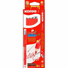 Lapiz de chequeo Grafito Kores Jumbo Triangular