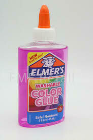 Elmer&#39;s pegamento de color translúcido Rosa