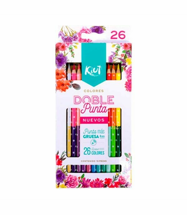 Colores Kiut x 13 Norma Doble Punta