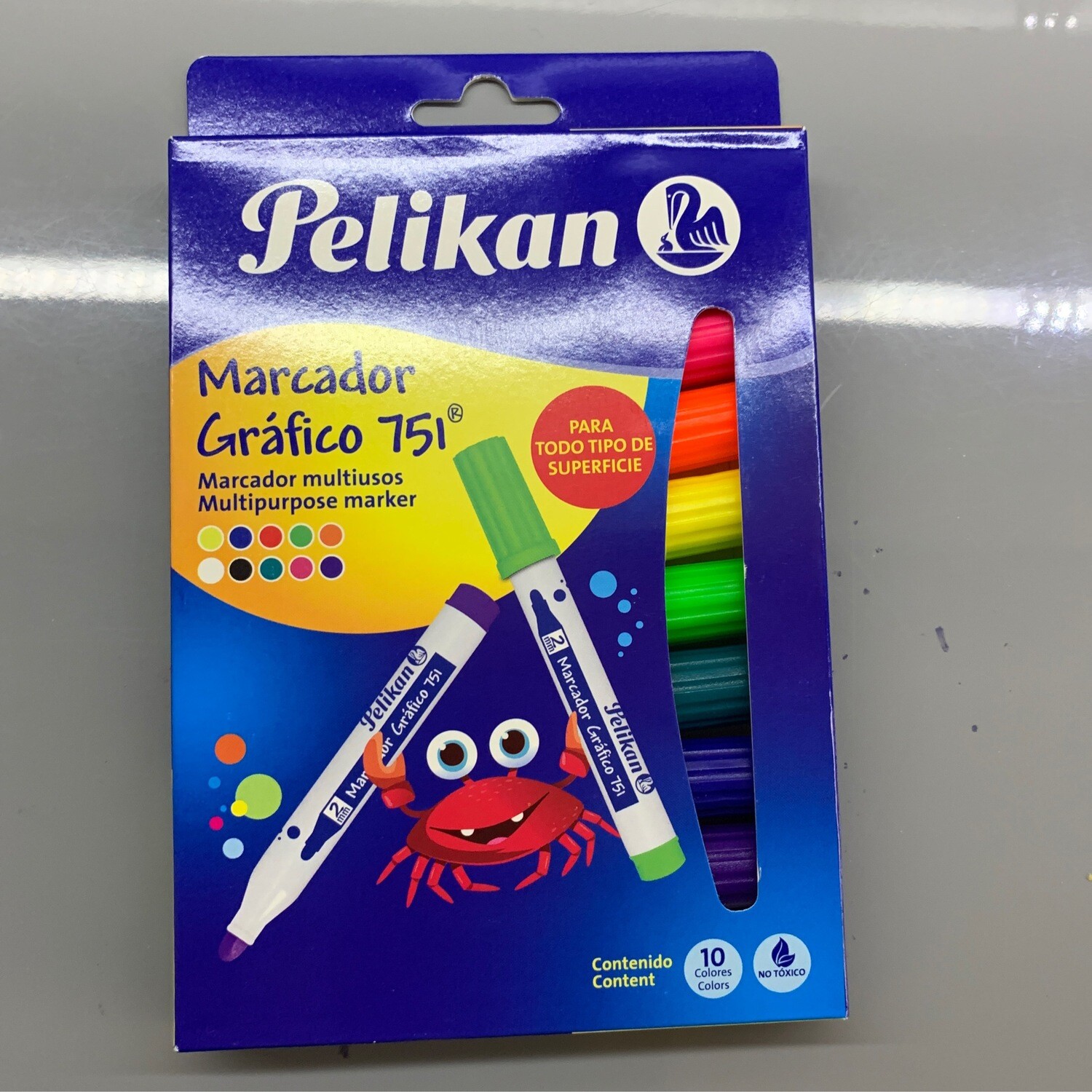 Marcadores Gráfico 751 pelikan X 10 Und