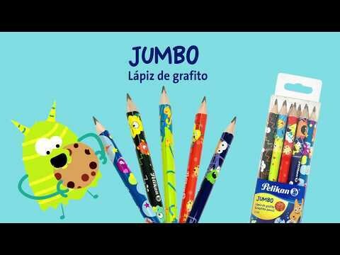 Lapiz Tiangular Pelikan Jumbo  Inicial diseño infantil