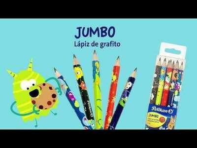 Lapiz Tiangular Pelikan Jumbo  Inicial diseño infantil