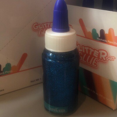 Pegante con Escarcha - Azul 50gr